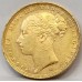 AUSTRALIA 1886 . ONE 1 SOVEREIGN . MELBOURNE . GOLD